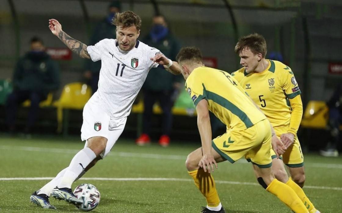 意大利国家队以-击败立陶宛，稳定排名